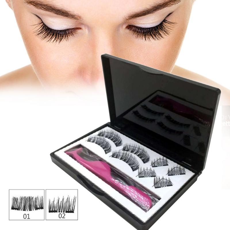 8pcs Magnetic Eyelashes