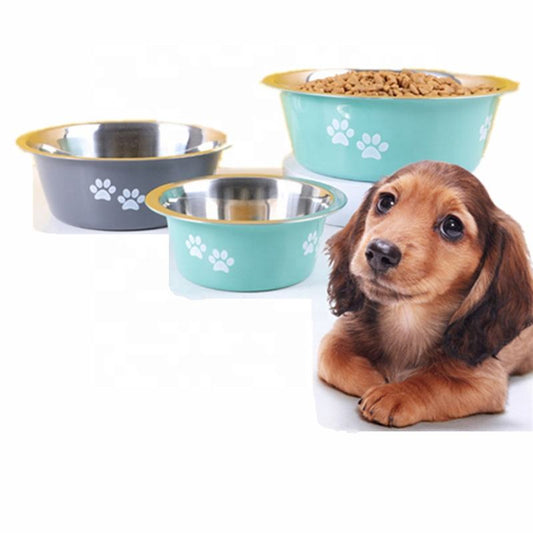 Non-Slip Stainless Steel Pet Bowl