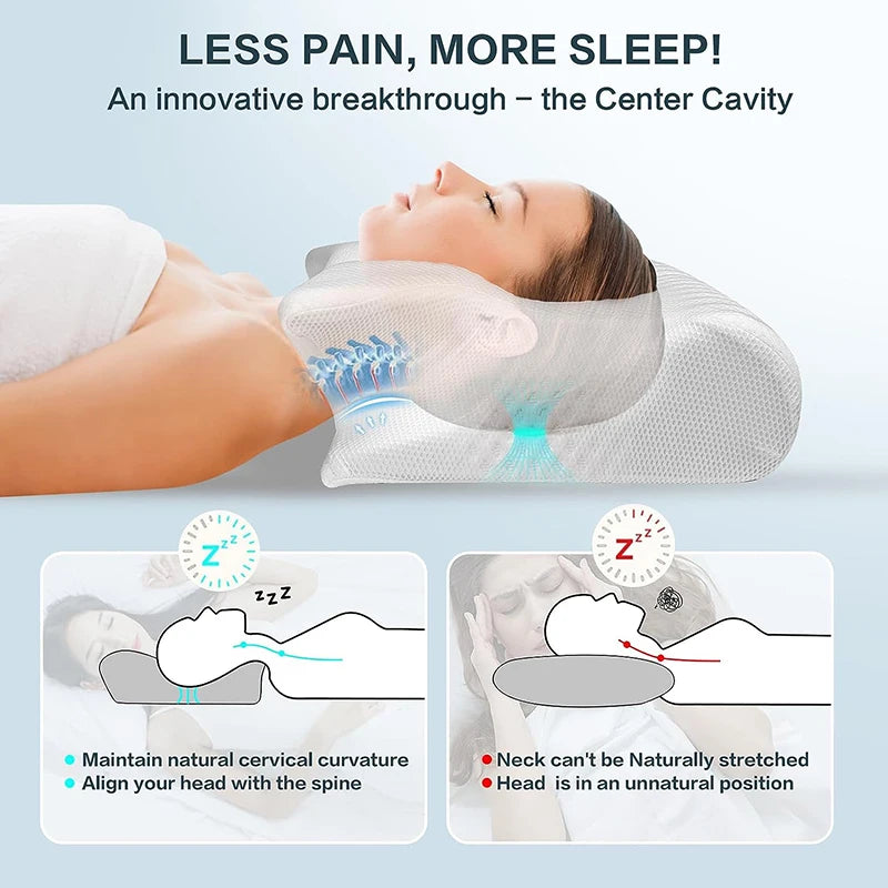 ErgoMemory Foam Neck Pillow